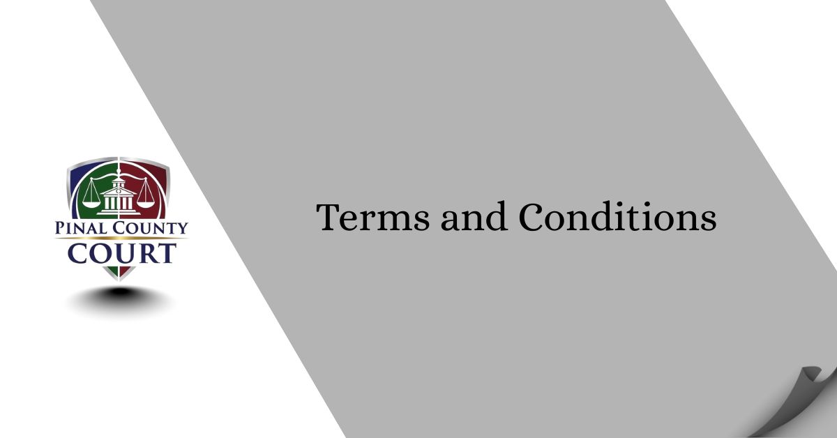 Terms and Conditions